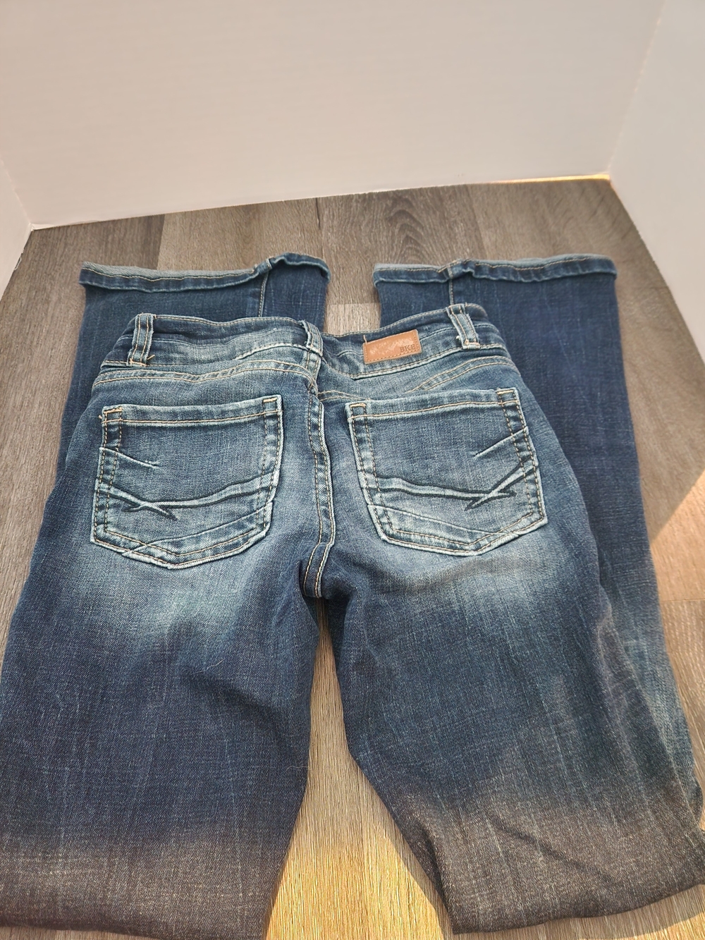 Buckle Blue Washed Kids Denim Jeans